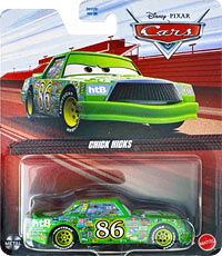 Chick Hicks on its card