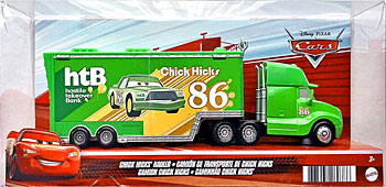 Chick Hicks Hauler on its card