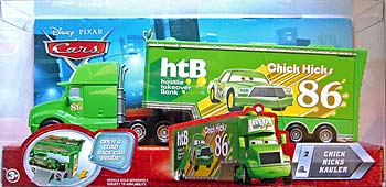 Chick Hicks Hauler on its card