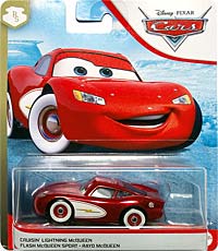 Cruisin' McQueen on its card
