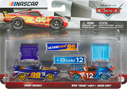 Danny Swervez (Nascar) - Metallic Finish on its card