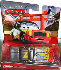 Darrell Cartrip with Headset on its card