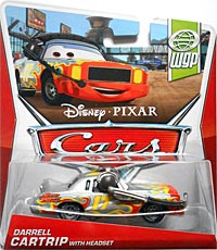 Darrell Cartrip with Headset on its card