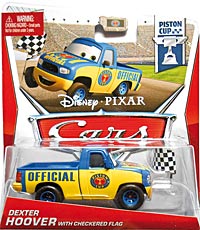 Dexter Hoover with Checkered Flag on its card