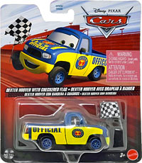 Dexter Hoover with Checkered Flag on its card
