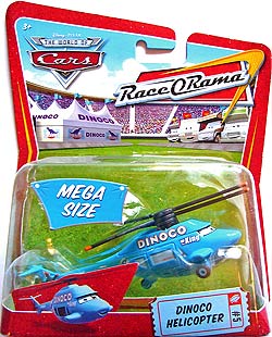 Dinoco Helicopter (Megasize) on its card