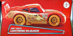 Dirt Track McQueen on its card