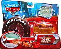 Dirt Track McQueen on its card