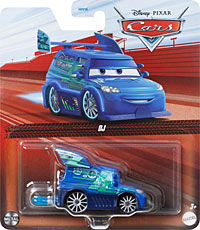 DJ with Flames on its card