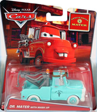Dr Mater on its card