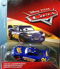 Fabulous Lightning McQueen on its card