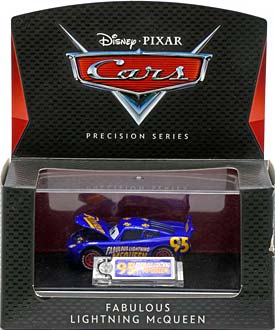 Fabulous Lightning McQueen (Precision Series) on its card
