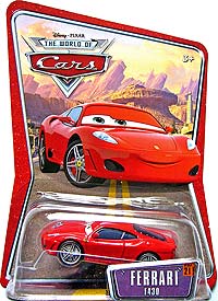 Ferrari F430 on its card