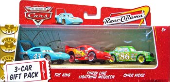 Finish Line McQueen on its card