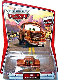 Fred with Bumper Stickers (Chase) on its card