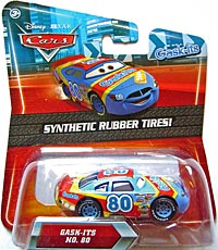 Gask-Its (rubber tires) on its card