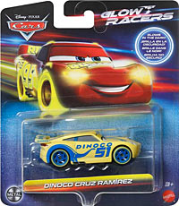 Glow Racer Dinoco Cruz Ramirez on its card