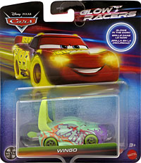 Glow Racer Wingo on its card