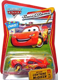 Impound Lightning McQueen (Chase) on its card