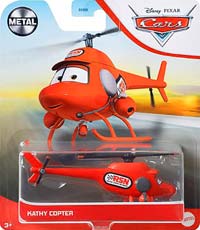 Kathy Copter on its card