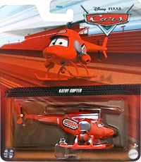 Kathy Copter on its card