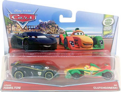 Lewis Hamilton on its card