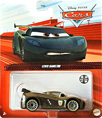 Lewis Hamilton on its card