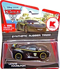 Lewis Hamilton (rubber tires) on its card