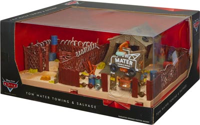 Light Up Mater on its card
