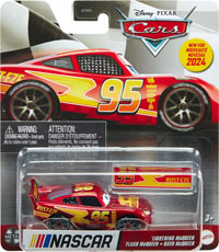 Lightning McQueen (Nascar) - Metallic Finish on its card