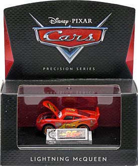 Lightning McQueen (Precision Series) on its card