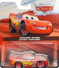 Lightning McQueen (without Rusteze sticker) on its card