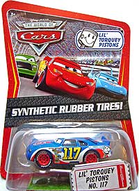Lil' Torquey Pistons (rubber tires) on its card