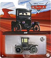 Lizzie on its card