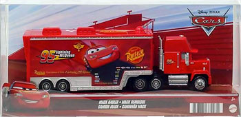 Mack Hauler (Cars 2 version) on its card