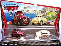 Uncle Topolino on its card