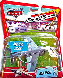 Marco The Jet on its card