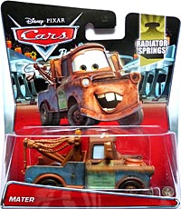 Mater on its card