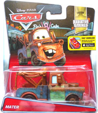 Mater on its card