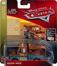 Mater on its card