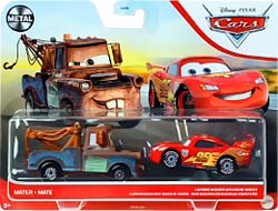 Lightning McQueen with Racing Wheels on its card