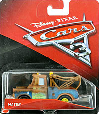 Mater on its card