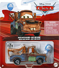 Mater with Balloon on its card