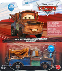 Mater with Balloon on its card