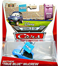 Matthew "True Blue" McCrew on its card