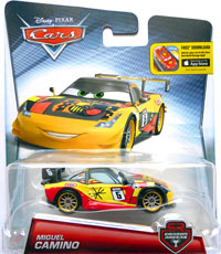 Miguel Camino (Carbon Racers) on its card