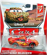 Nature Drive Lightning McQueen on its card
