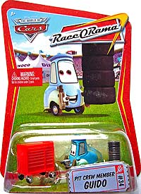 Pit Crew Member Guido on its card