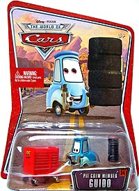 Pit Crew Member Guido on its card
