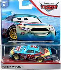Ponchy Wipeout (Cars 3 version) on its card